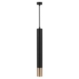 PENDUL CU SOCLU GU10 60X500MM - NEGRU/AURIU, V-TAC