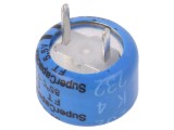 Supercondensator EDLC THT 0,1F 5,5V DC, &Oslash;11,5x8,5mm
