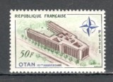 Franta.1959 10 ani NATO SF.342, Nestampilat