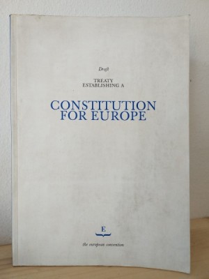 Treaty Establishing - Constitution For Europe foto