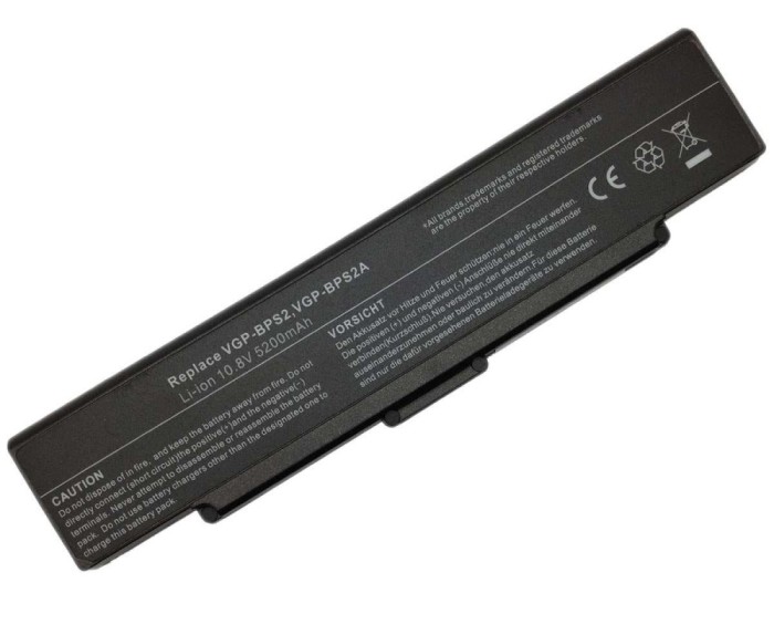Baterie SonyVAIO VGN C25, VAIO VGN C250, VAIO VGN C270, VAIO VGN C290, VAIO VGN C2S, VAIO VGN C31, VAIO VGN