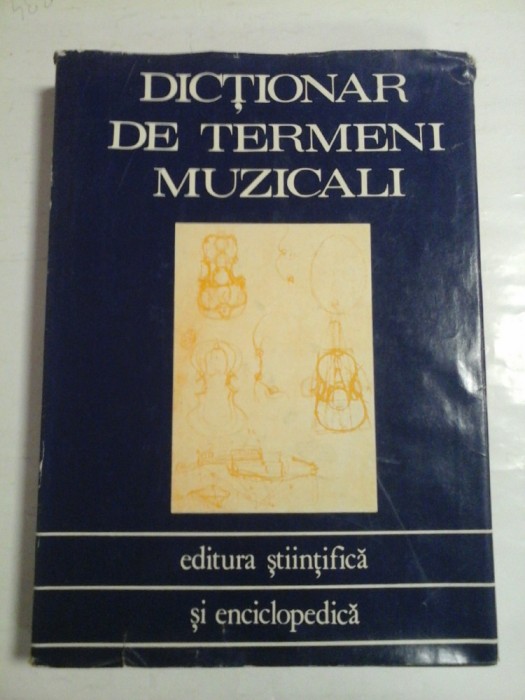 DICTIONAR DE TERMENI MUZICALI