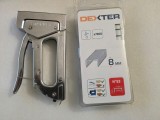 Capsator manual Stanley TR45 + Set capse Dexter Nr.53 8mm incluse