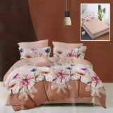 LENJERIE FINET 6 PIESE CU HUSĂ &ndash; 160&times;200 ȘI 180&times;200 (HF6P81) - 180x200