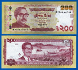 !!! BANGLADESH - 200 TAKA 2020 , COMM - P 67 - UNC / CENTENAR NASTERE M. RAHMAN