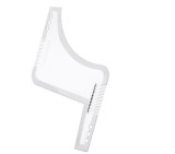 Pieptene Contur Barba &amp; Mustata MyStyle&reg; PRO / Sablon pentru Barba &amp; Mustata ca la Salon - Transparent