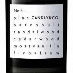 Candly Lumanare parfumata de soia No. 4 Pinia & Paczuli