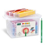 Set 120 creioane colorate Primo, 12 culori, Multicolor