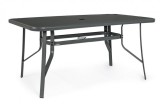 Cumpara ieftin Masa otel sticla gri antracit Martinez 150x90x70 cm
