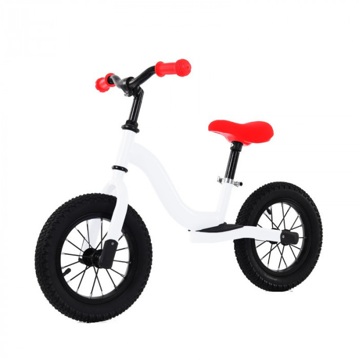 Bicicleta fara pedale pentru copii, 12 inch, Splendor, Alb