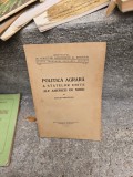 Politica agrară a statelor unite ale americei de nord