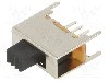 Intrerupator glisant, 2 pozitii, SPDT, ON-ON, TE Connectivity - 1825257-1