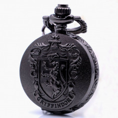 Mini Ceas De Buzunar - HARRY POTTER - Gryffindor Negru foto