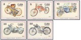 Cuba 1985 - Motociclete, serie neuzata