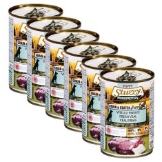 Conserva STUZZY Puppy Monoprotein - miel, 6 x 400g foto
