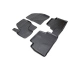 Covorase Cauciuc Tip Tavita Ford Kuga 1 2008-2013 Negre Protectie Tunel Spate ALM