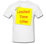 Cumpara ieftin Tricou &quot; Limited time offer &quot;