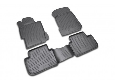 Set 4 covorase auto din cauciuc pentru HONDA Accord 2008 prezent Set 4 covorase auto din cauciuc pentru HONDA Accord 2008 prezent