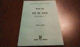 VIS DE PACE Trio de Coarde nr. 2 - Partitura si Stimele Marina Vlad - Editura Muzicala, 1988, 36 p.+ anexe