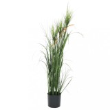 Plantă iarbă artificială &icirc;n ghiveci, 90 cm