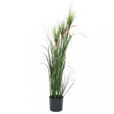Plantă iarbă artificială &icirc;n ghiveci, 90 cm