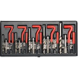 Yato YT-1763 - Set pentru reparat filete M5-M12 131 bucati