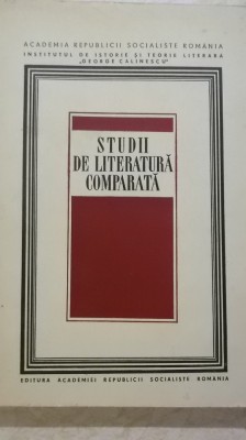 Studii de literatura comparata, 1968 foto