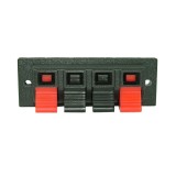 Conector boxe 4 pini, montare pe panou - 123688