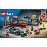 LEGO City - Service pentru personalizarea masinilor 60389, 507 piese