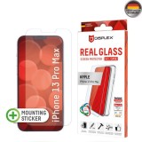 Folie pentru iPhone 13 Pro Max - Displex Real Glass + Case - Clear