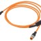 Cablu LUMBERG AUTOMATION RST 4-RKT 4-1006/2M pentru senzori și automatizări, 4 pini, 2m, izolație PUR