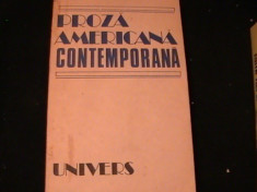 PROZA AMERICANA CONTEMPORANA--1975-1985-ANTOLOGIE-OCTAV. ROSKE-TRAD.RUX. TODIRAS foto