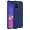 Husa protectie flippy compatibila cu samsung s10 lite matte tpu albastru inchis