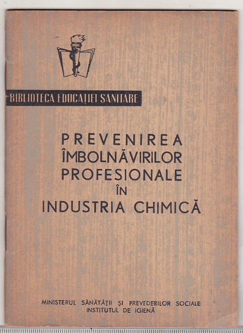 bnk ant Prevenirea imbolnavirilor profesionale in Industria chimica