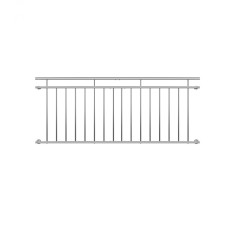 Balustrada balcon/terasa franceza, Inox, 90 x 225 cm