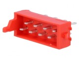 Soclu Micro-MaTch THT 8 PIN pentru PCB 1,5A Drept, TE Connectivity