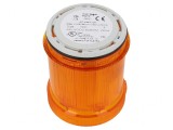 Semnalizator LED Portocaliu 24V IP66
