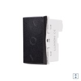 Cumpara ieftin Intrerupator mecanic pentru jaluzele Luxion 1M, negru, standard italian
