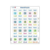 Puzzle maxi Memo cu adunari cu numere intre 0 si 20, orientare tip portret, 40 de piese, Larsen EduKinder World