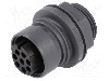 Conector circular, mama, 8 pini, BULGIN - PXP6012/08S/CR