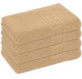Cumpara ieftin Prosop de baie 50x90 cm, bumbac, densitate 500 g mp, Maro, Oem