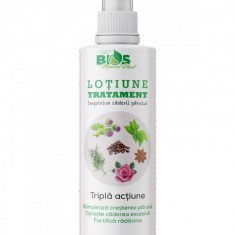 Lotiune tratament impotriva caderii parului tripla actiune, 200ml, Bios Mineral Plant