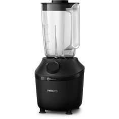Blender Philips Seria 3000 HR2291/01, 600W, 2l, 2 viteze+Pulse, zdrobire gheata, Sistem ProBlend, aplicatia NutriU, Negru