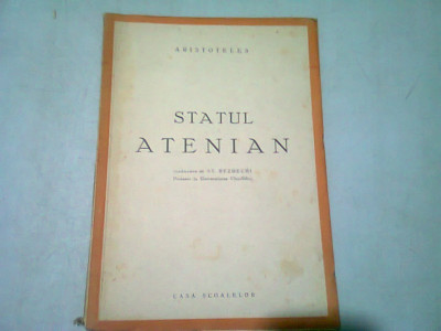 STATUL ATENIAN - ARISTOTELES foto