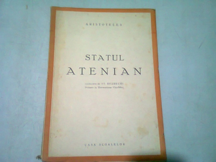 STATUL ATENIAN - ARISTOTELES