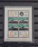 ROMANIA 1971 LP 772 b APOLLO 15 BLOC NEDANTELAT MNH