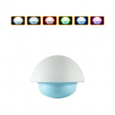 Lampa de veghe LED, model Ciuperca, alimentare baterii, 3 moduri iluminare foto