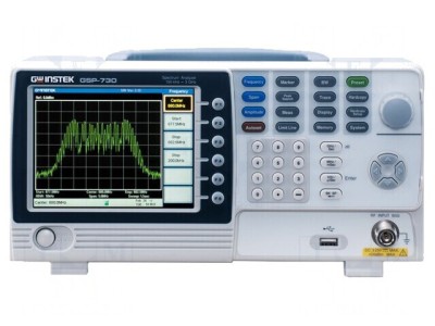 Analizor de Spectru 50&amp;Omega; 0,15-3000MHz cu RS232/USB/VGA GSP-730 foto
