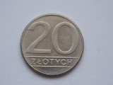 20 ZLOTY 1989 POLONIA, Europa