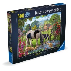 Ravensburger - Puzzle Poneii din Hadlow 500 piese